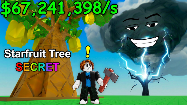Greedy Growers official Roblox cover art